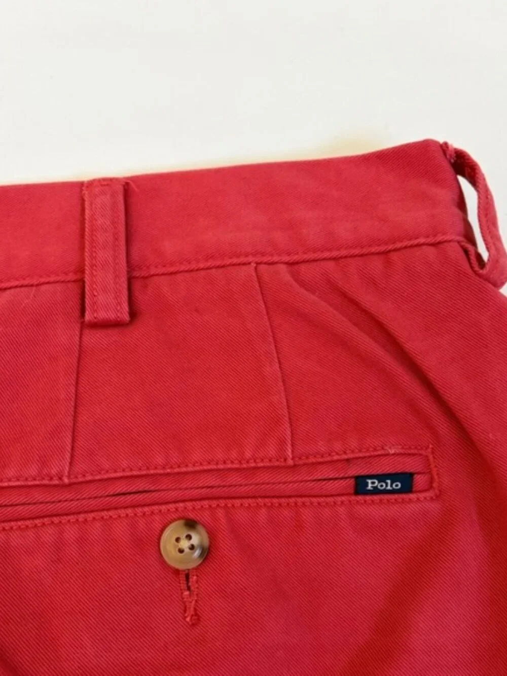 Polo Ralph Lauren Men’s Shorts Classic Fit 9” Shorts Cotton Red size 36